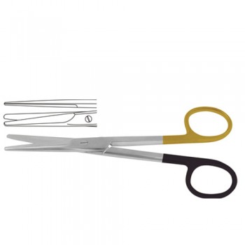 TC Mayo Dissecting Scissor Straight Stainless Steel, 17 cm - 6 3/4"